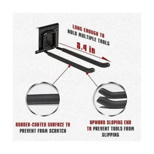CHARMOUNT Organizador de pared de almacenamiento de_4