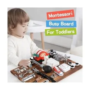 Canuan Tablero ocupado para niños pequeños 20 en 1 tabla_4