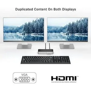 BENFEI Estación de acoplamiento universal USB 3.0 de doble_5