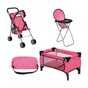 Juego de 3 piezas fash n kolor para muñecas. incluye 1._1