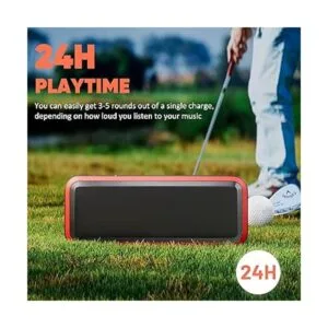 CHIFENCHY Altavoz portátil de golf con graves altavoz_5