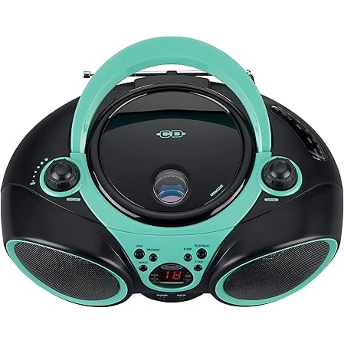 Jensen CD490TE Reproductor de CD estéreo portátil Boombox_3