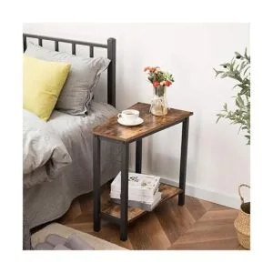 HOOBRO Mesa auxiliar de cuña mesa auxiliar de cuña_5