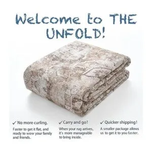 JINCHAN Alfombra persa de 4 x 6 pies estilo vintage_7