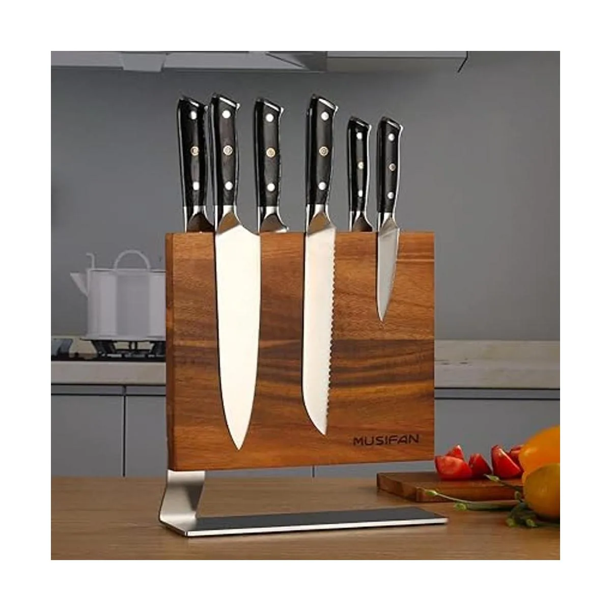 Soporte magnético para cuchillos Bloque magnético de_2