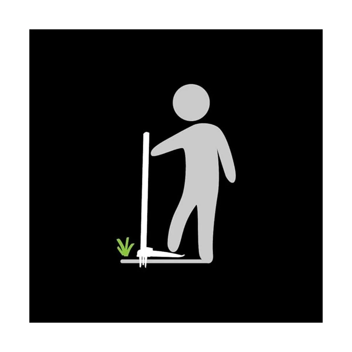 Escardillo de pie Fiskars de lujo 4 garras_6