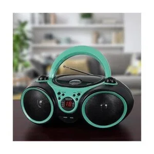 Jensen CD490TE Reproductor de CD estéreo portátil Boombox_2