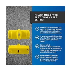 Miller MB04 FTTX Cortadora de cable plano con bisagra_2