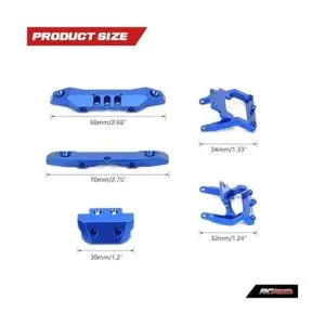 RCAWD Parachoques de aleación mecanizada delantero 1_3