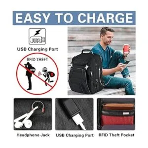 18.4 Inch Laptop Backpack Extra Large Travel Backpack_4
