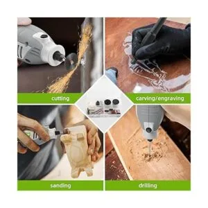 Huepar Tools Herramienta giratoria de 200 W kit de_6