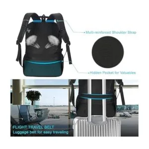 Mochila de viaje para laptop de 18.4 pulgadas con_5