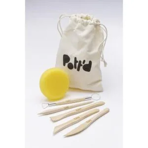 Pottd Home Kit de cerámica de arcilla seca al aire para_3