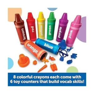 Learning Resources Crayones tipo arco iris varios_3