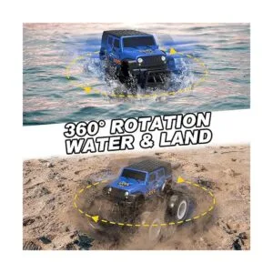 STEMTRON Juguetes de coche de control remoto anfibio para_3