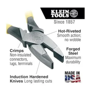 Klein Tools Alicates de corte lateral de alto grado_2