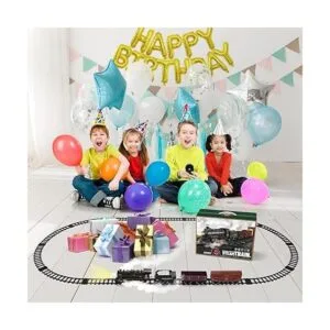 Juego de tren con control remoto pista eléctrica de tren_2