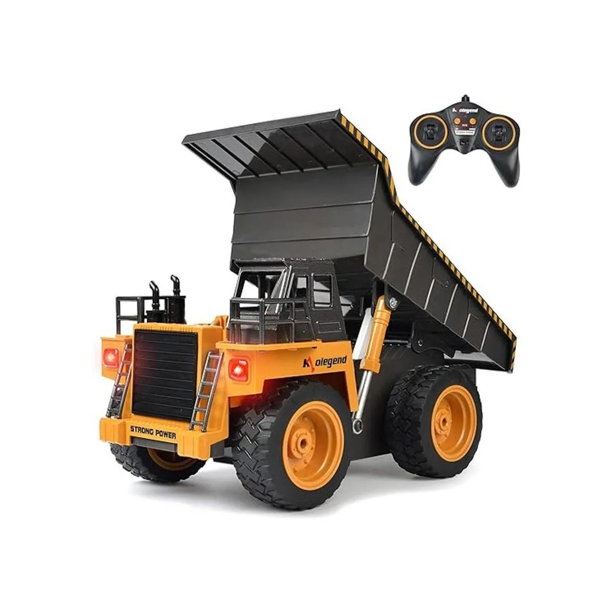 kolegend Camión volquete de control remoto de 6 canales de_1