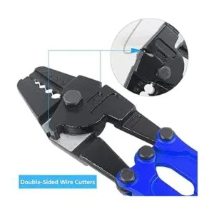 TOUGHER Herramienta de corte de crimpado manual de 24_4