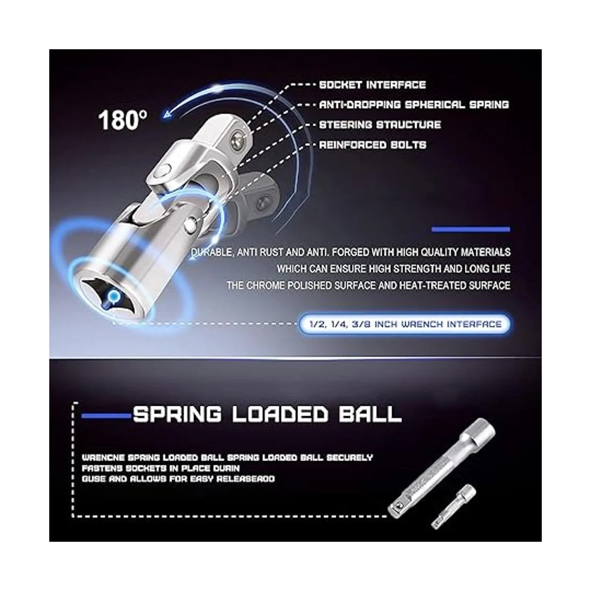 Jarowl Juego de herramientas para el hogar juego de_4