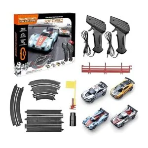 Pistas de carreras eléctricas para niños y niños juegos_3