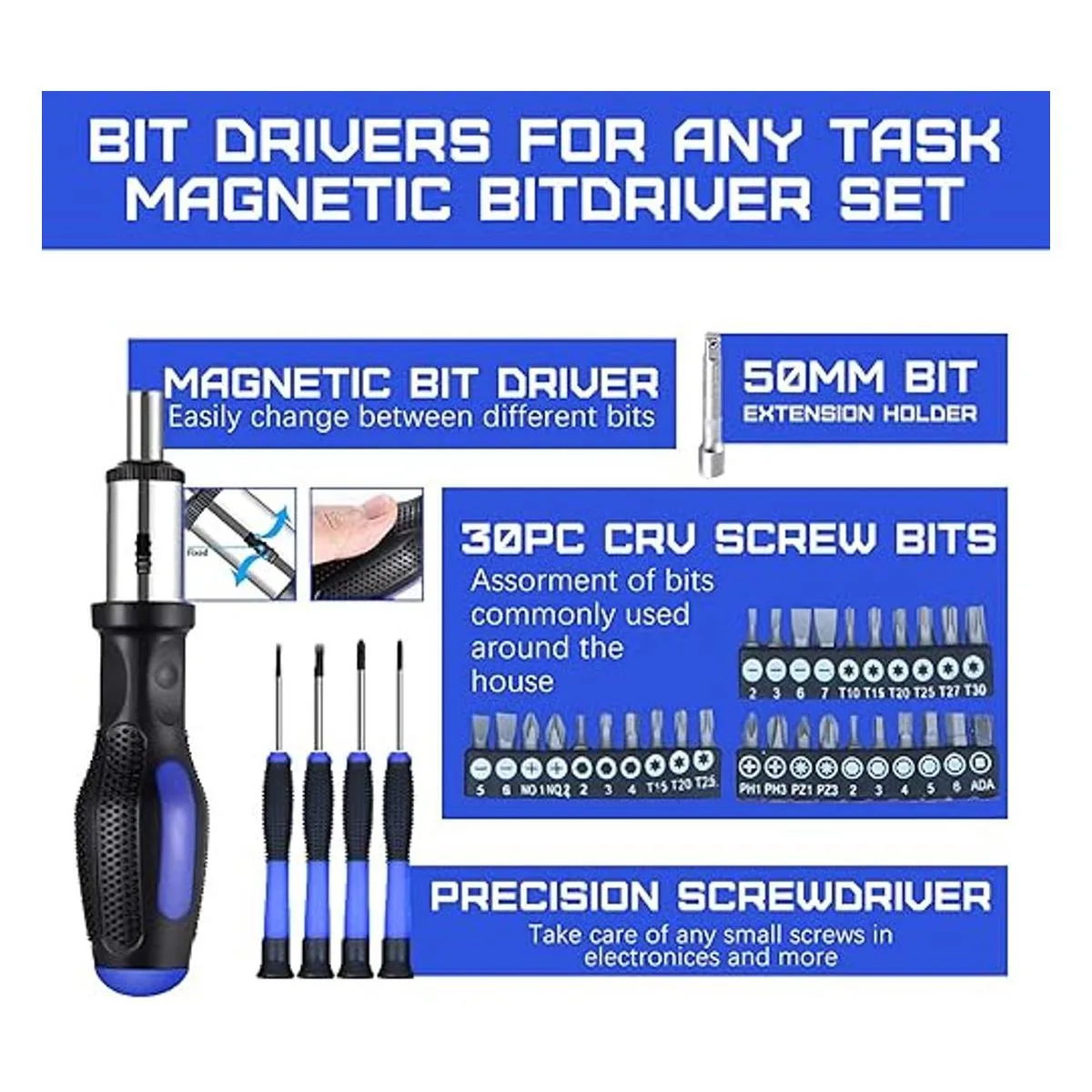 Jarowl Juego de herramientas para el hogar juego de_2