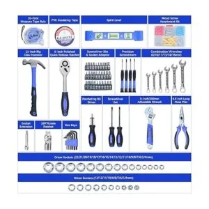 Jarowl Juego de herramientas para el hogar juego de_6
