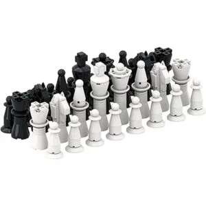 Juego de ajedrez de bloques de construcción 1024 piezas_2