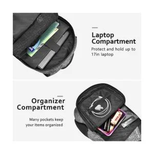 MZIPLINE Mochila a prueba de olores con cerradura de peine_4