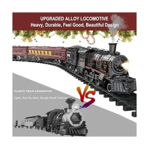 Juegos de tren eléctrico para niños y niñas aleación de_2