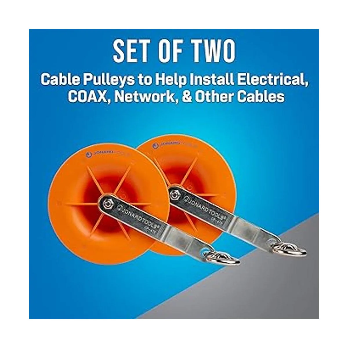 Jonard Tools Polea CP475 para cables eléctricos de red y_2