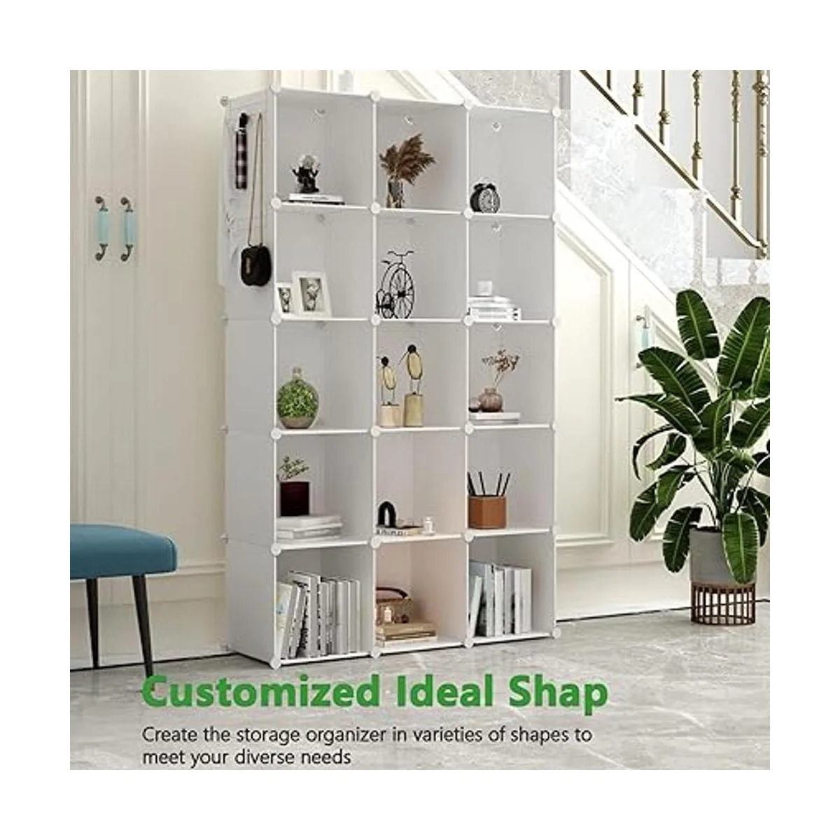 CAHOME Organizador de almacenamiento de cubos 16_4
