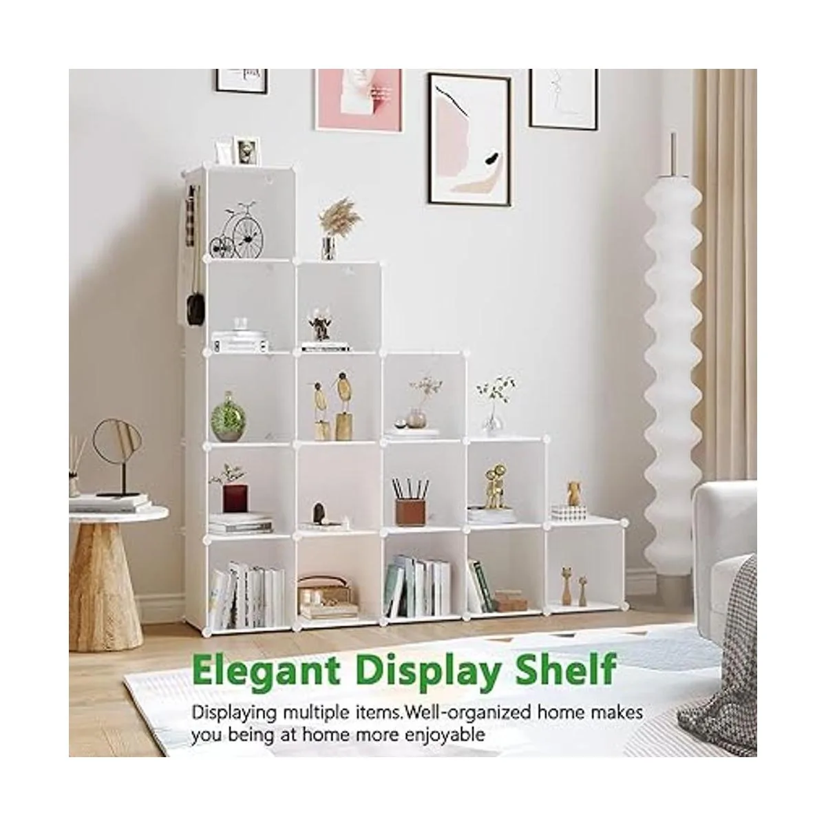 CAHOME Organizador de almacenamiento de cubos 16_2