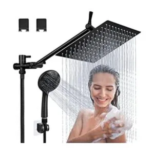 Lanhado Cabezal de ducha de lluvia con rociador de mano_1