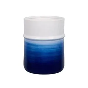 Cubo de basura redondo pequeño decorativo contenedor de_1