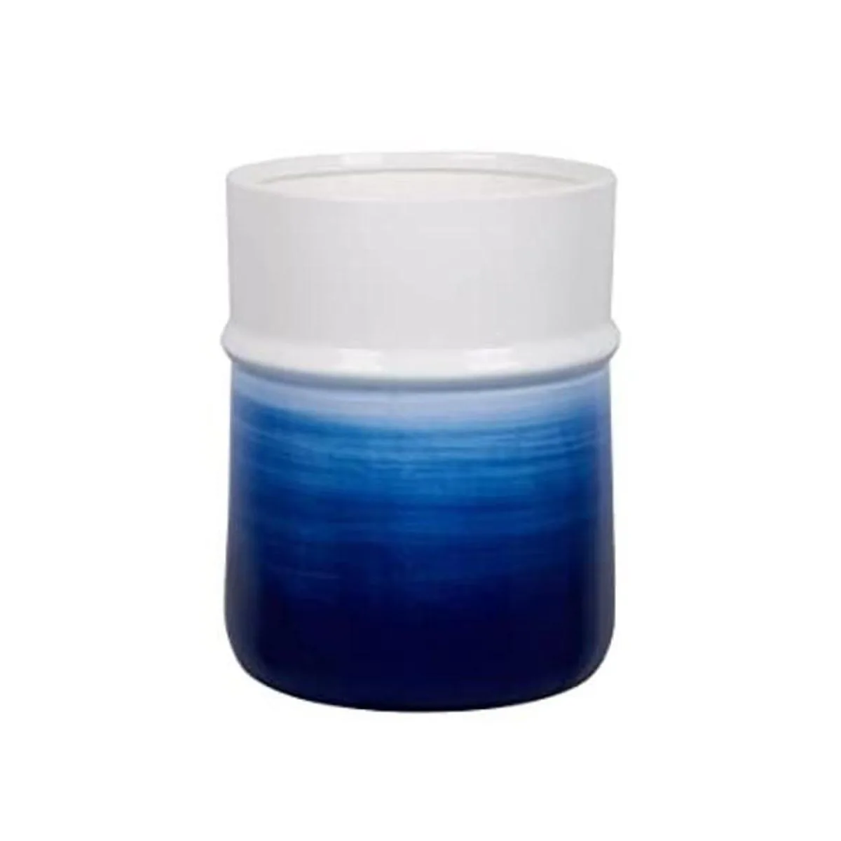 Cubo de basura redondo pequeño decorativo contenedor de_1