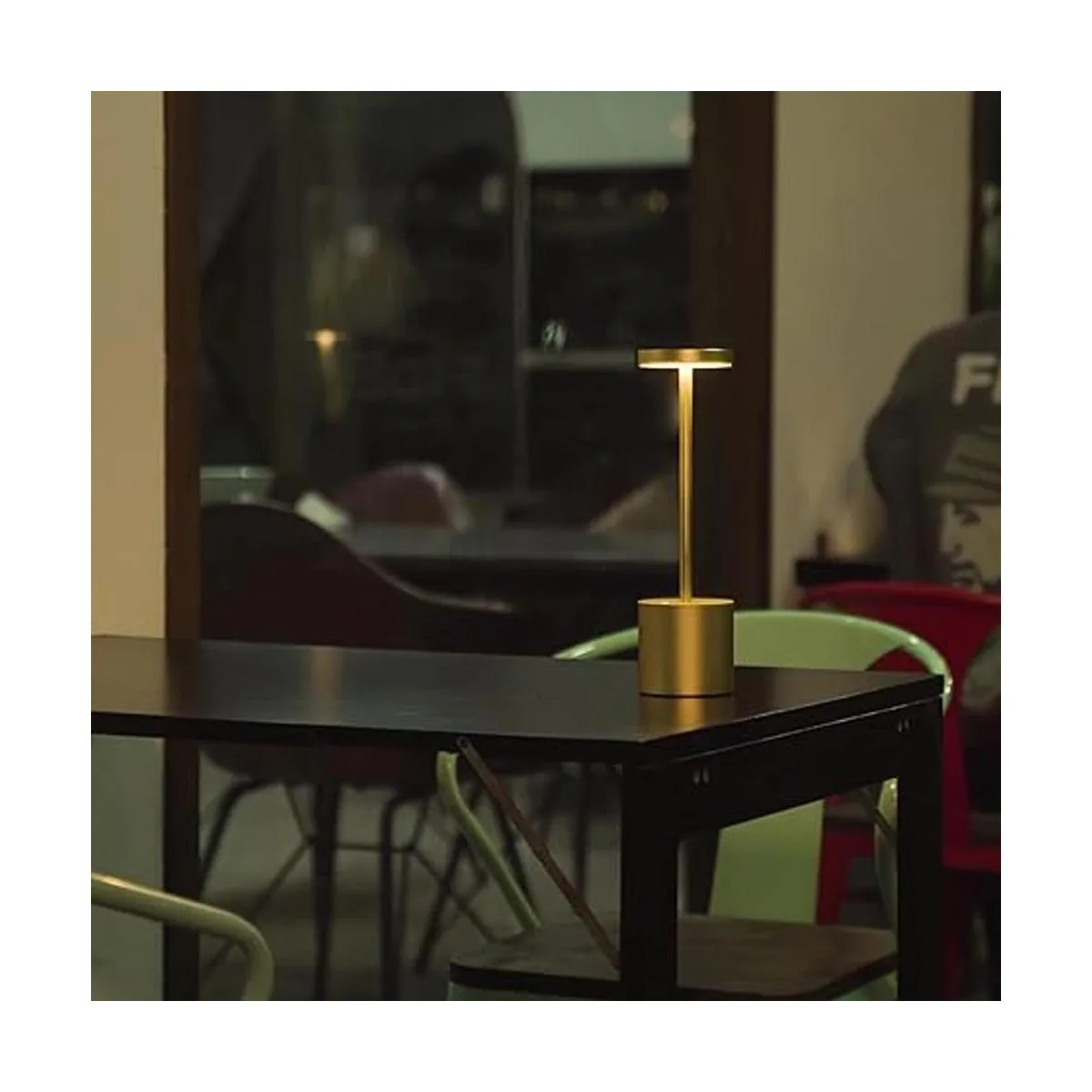 Paquete de 2 lámparas de mesa inalámbricas batería_4