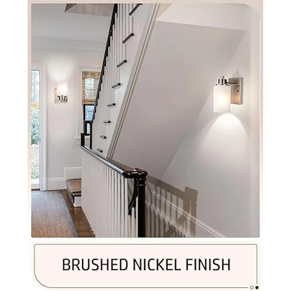 Paquete de 2 lámparas modernas para tocador de baño 1_5