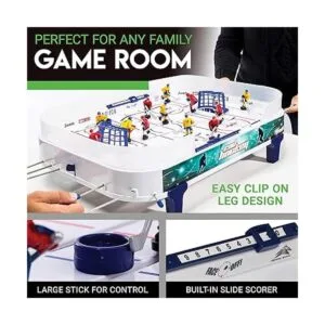 Franklin Sports Juego de hockey de caña de mesa juguete_4