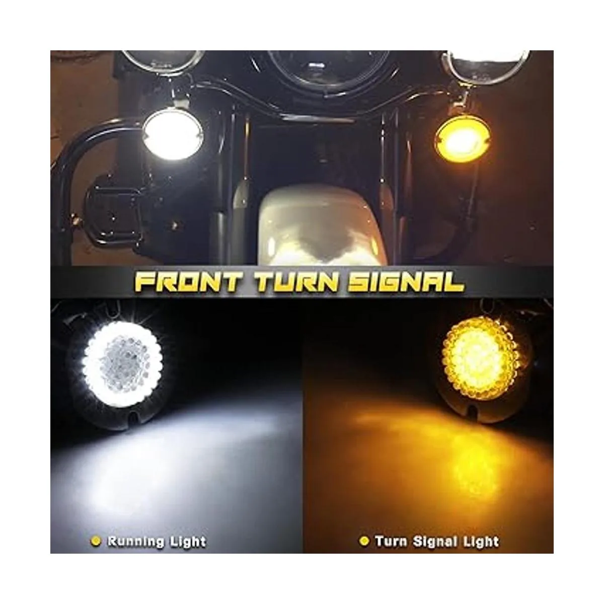 NTHREEAUTO 1157 frontal 1156 luces LED traseras de giro_3