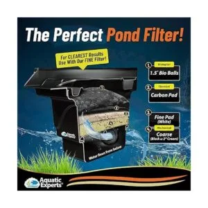 Aquatic Experts Beige COARSE Pond Filter Pad 1.25 inch_4