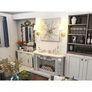 Juego de 2 lámparas de pared con pilas no requiere_7