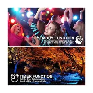 MEIKEE Paquete de 2 luces LED RGB equivalentes a 600 W 60_7