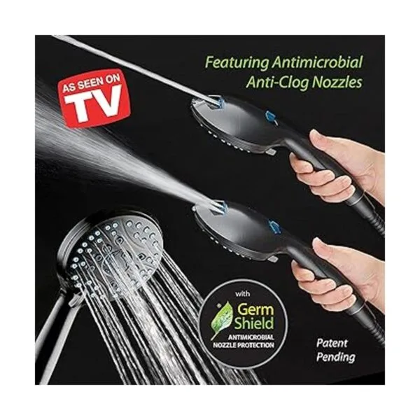 AquaCare ASSEENONTV Combo de cabezal de ducha de 3 vías_3