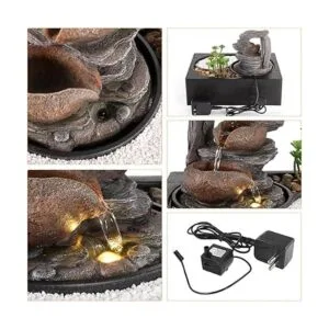 WICHEMI Fuente de agua para interiores fuente de agua_2