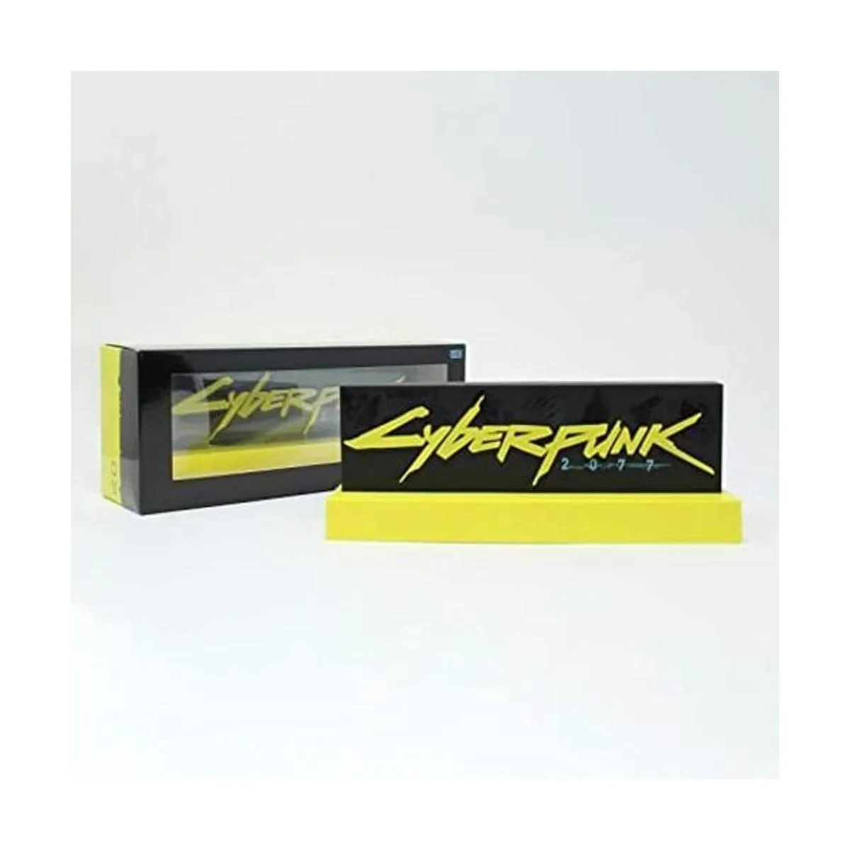 Light Cyberpunk 2077 negro y amarillo_1