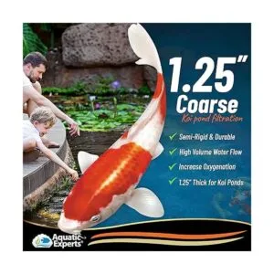 Aquatic Experts Beige COARSE Pond Filter Pad 1.25 inch_2