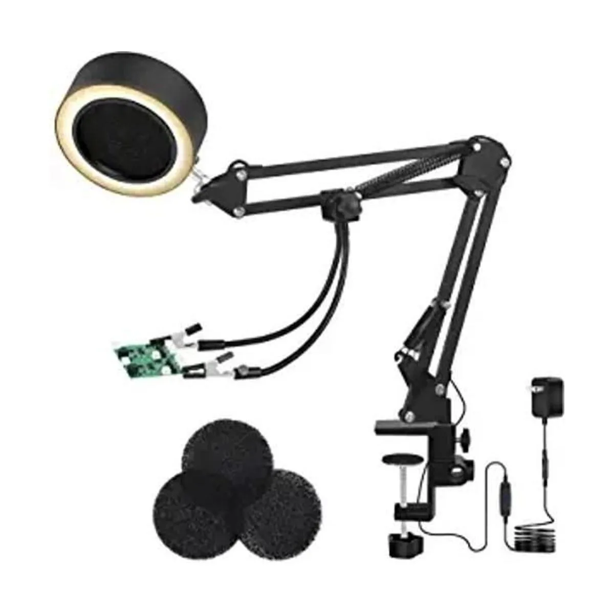 Ventilador extractor de humos de soldadura 3 en 1 con 2_1