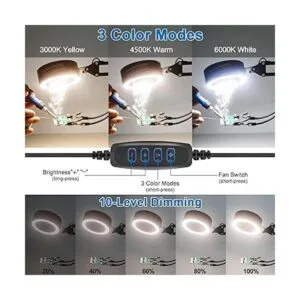 Ventilador extractor de humos de soldadura 3 en 1 con 2_3