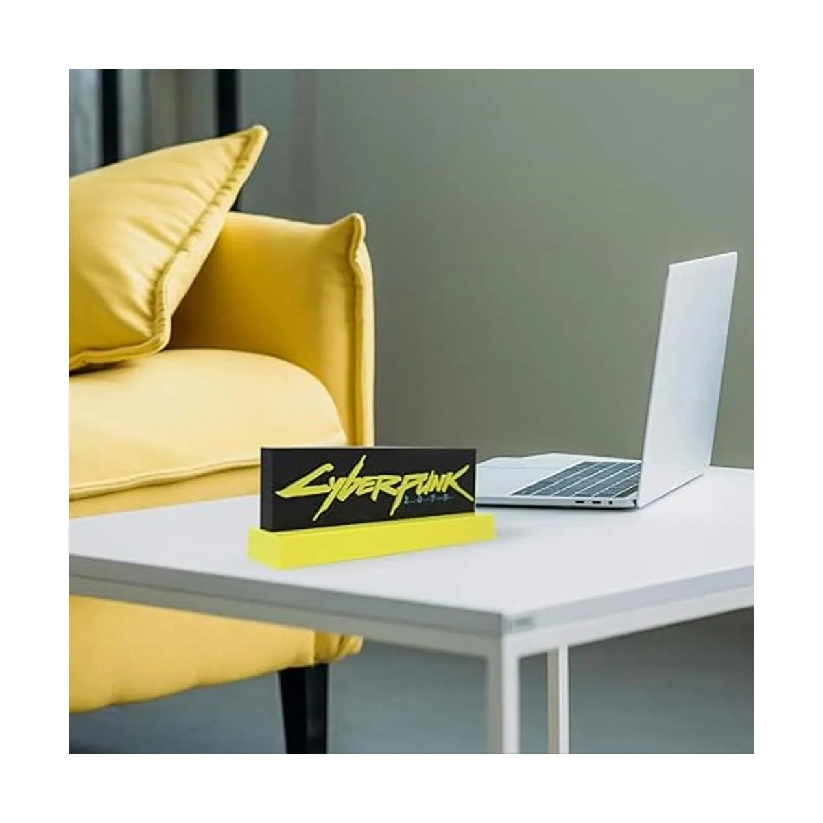 Light Cyberpunk 2077 negro y amarillo_2